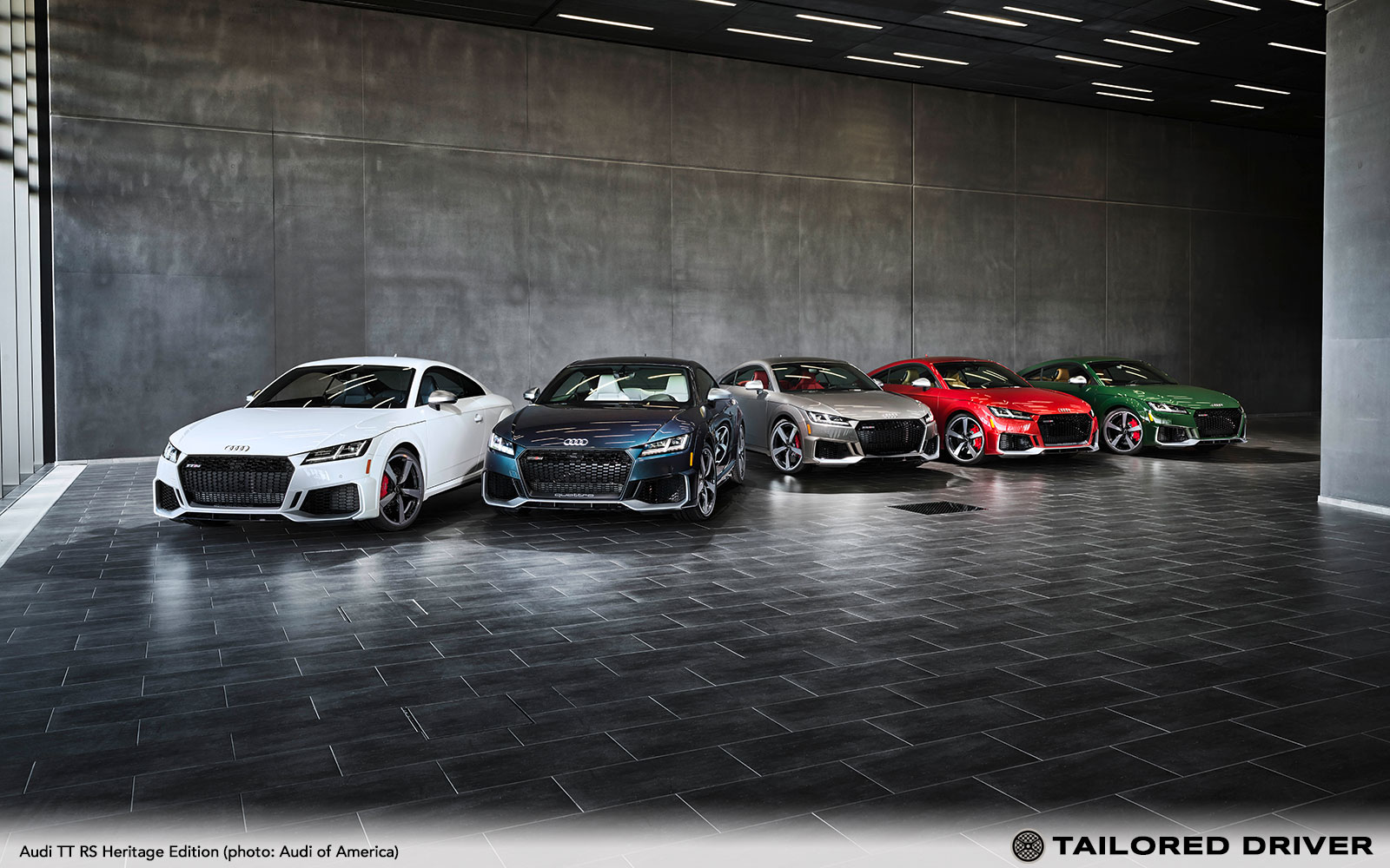 Audi USA Celebrates Final Model Year of TT RS with Limited “Heritage Edition”