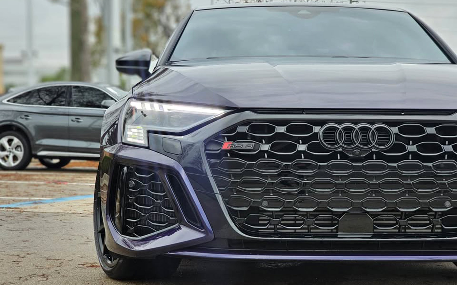 Market Find: Audi exclusive RS 3 in Velvet Purple in Houston