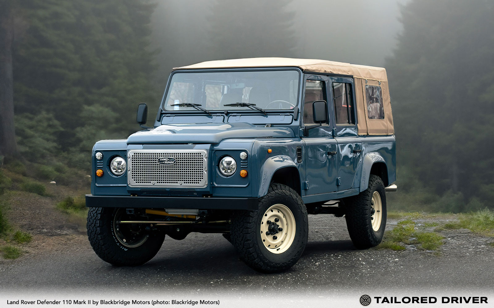 Blackbridge Motors Introduces New 650-hp Defender 110 Mk II Made for Audiophiles