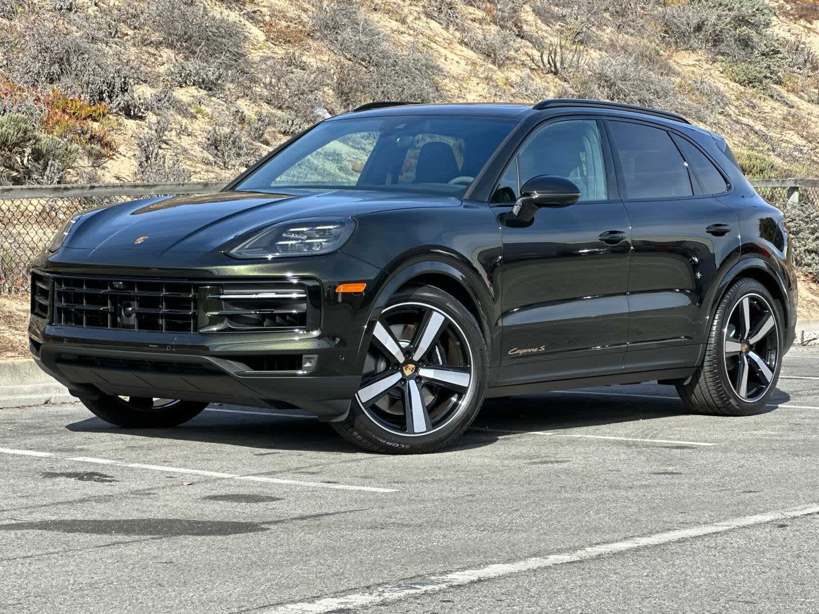 Market Find: 2024 Porsche Paint to Sample Dark Olive Metallic Cayenne S