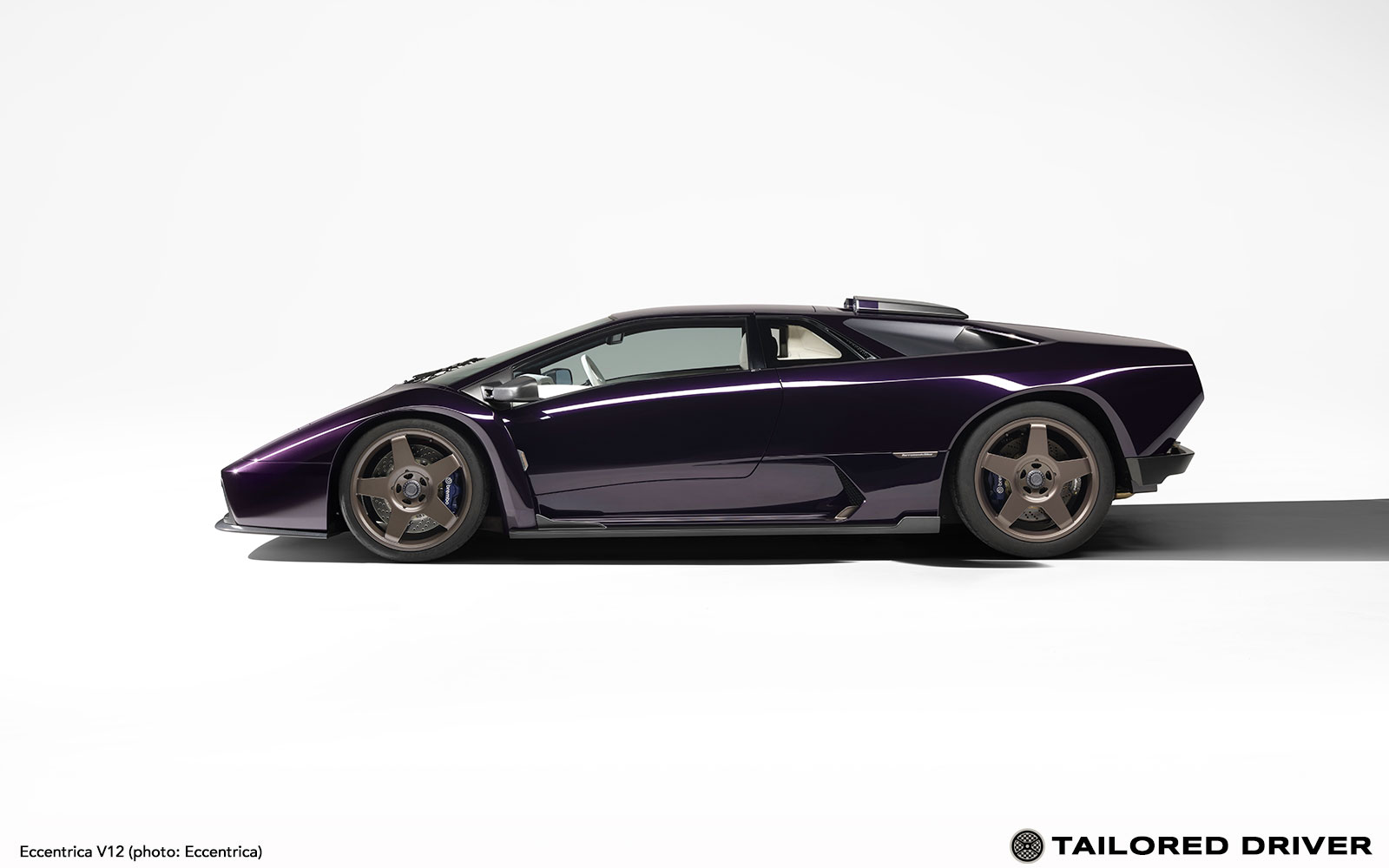 Eccentrica Unveils Remastered Lamborghini Diablo at The Quail