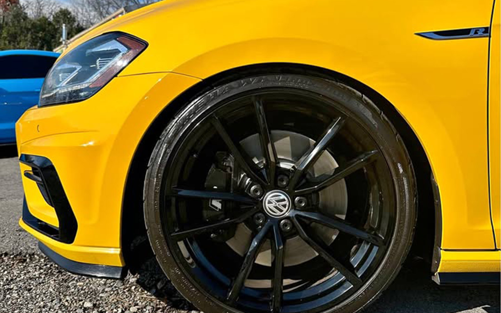 Market Find: Ginster Yellow Volkswagen Golf R Spektrum