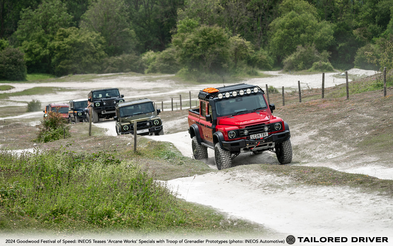 INEOS Automotive Hints at Future 4x4s, with Troop of Grenadier Prototypes