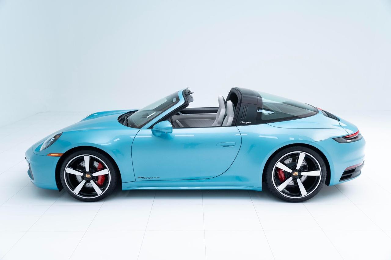 Market Find: 2024 Porsche Paint to Sample Ipanema Blue Metallic 911 Targa 4S