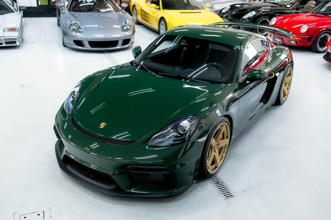 Market Find: 2023 Porsche Paint to Sample Irish Green Cayman GT4