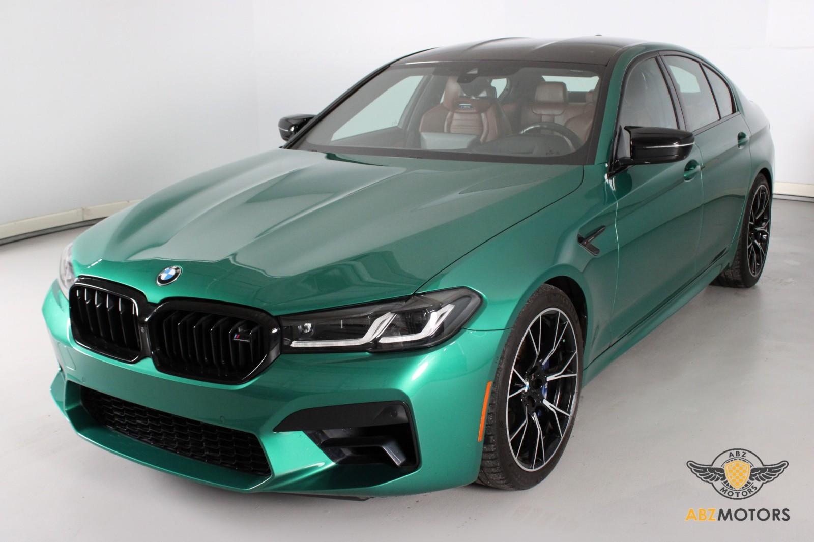 Market Find: 2021 BMW Individual Isle of Man Green Metallic M5 Competition