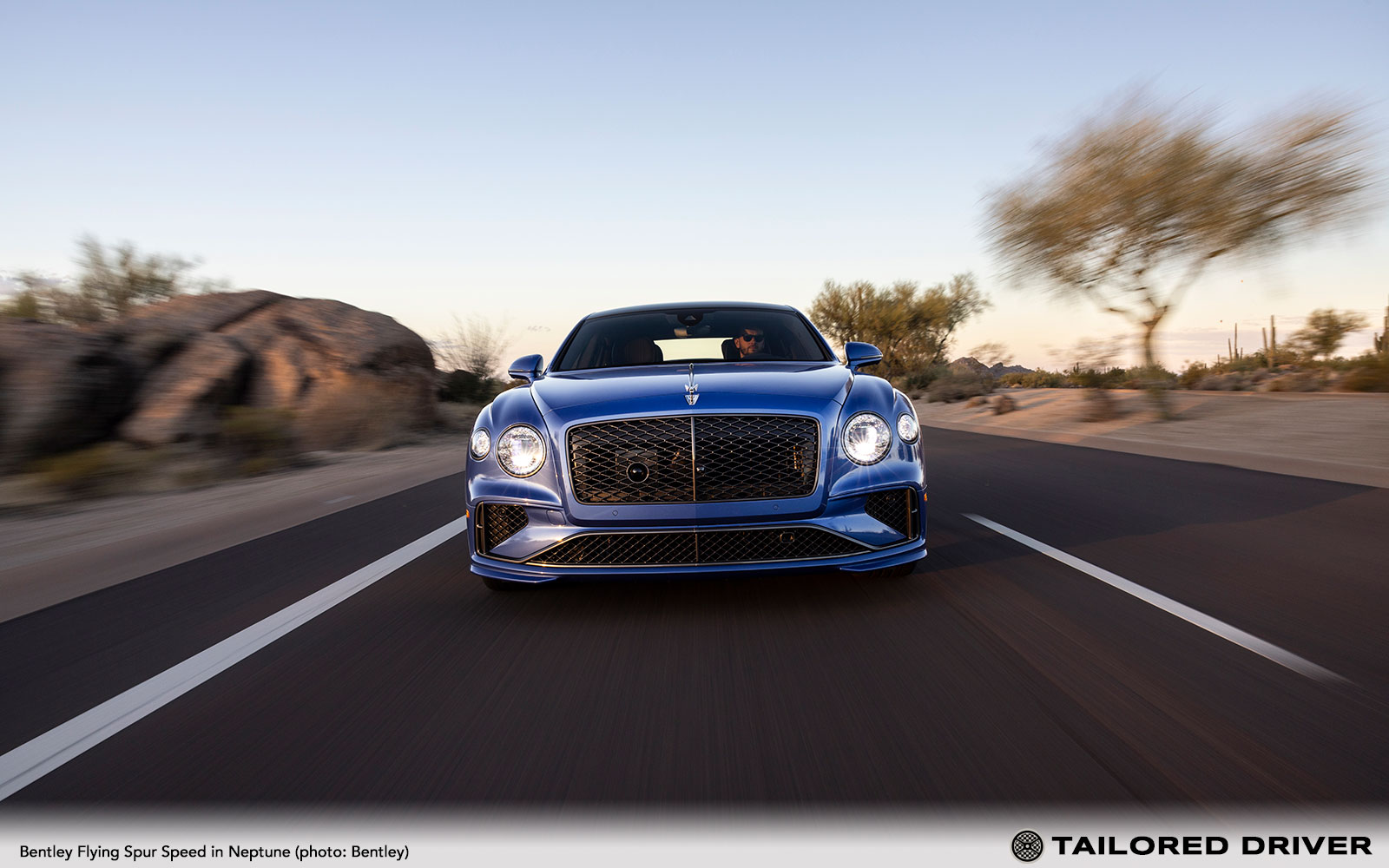 Color Check: Bentley Flying Spur Speed in Neptune