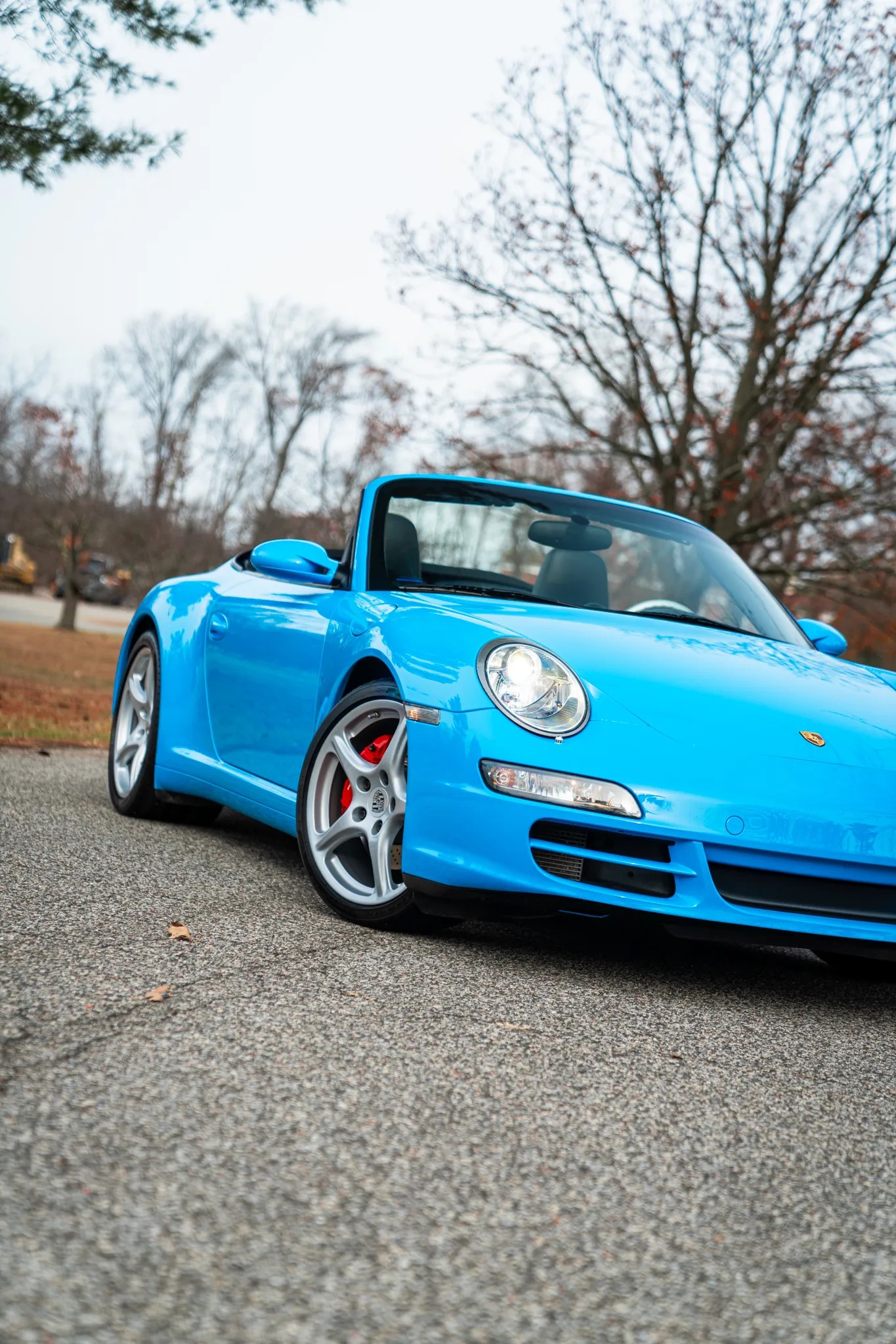 Market Find: 2006 Porsche Paint to Sample Riviera Blue 911 Carrera C4S Cabriolet