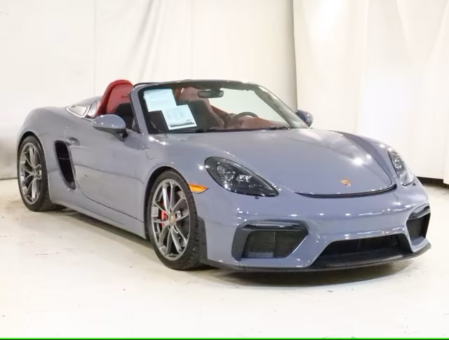 Market Find: 2022 Porsche Paint to Sample Slate Grey 718 Spyder