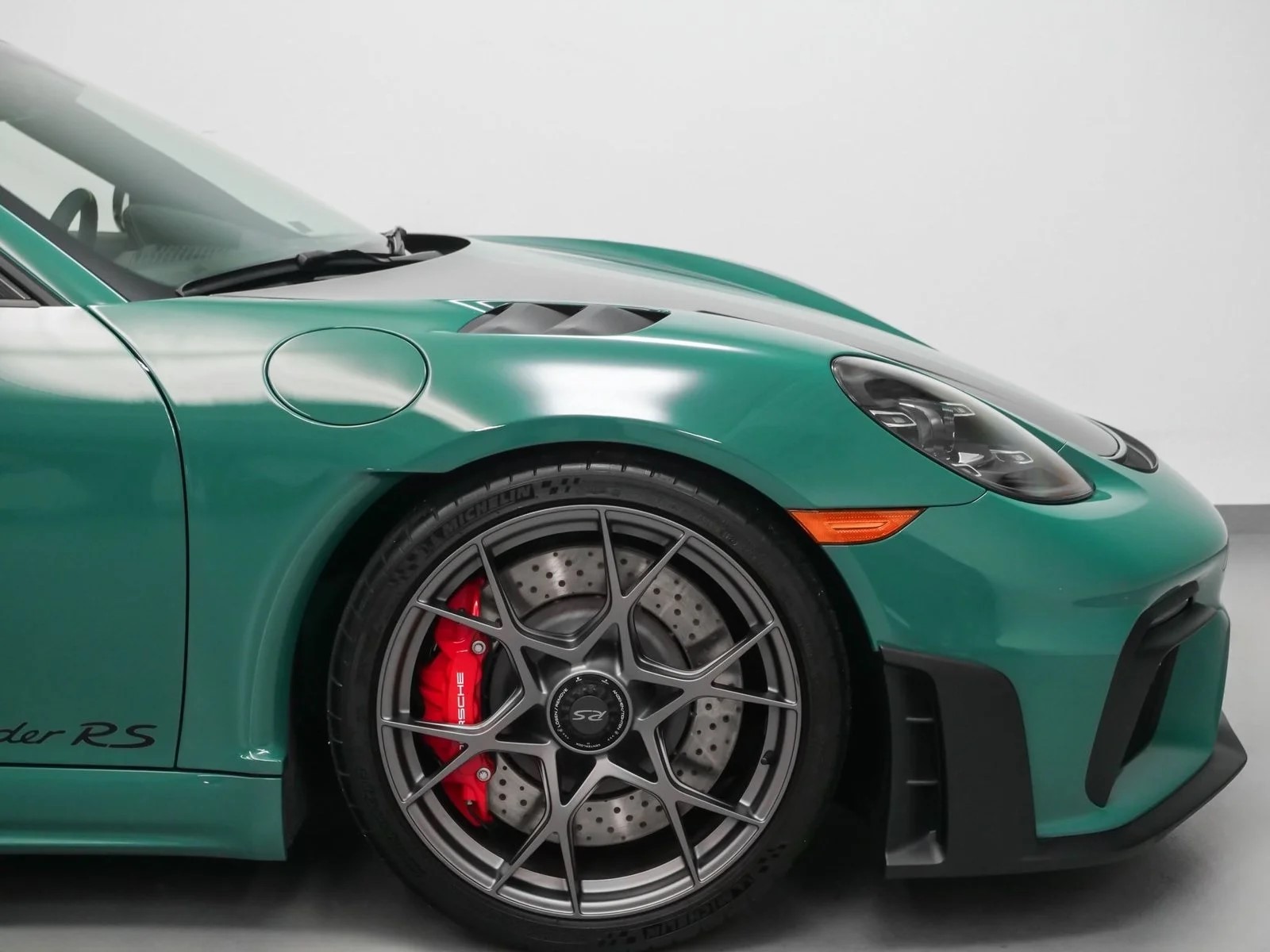 Market Find: 2024 Porsche Paint to Sample Smyrna Green 718 Spyder RS