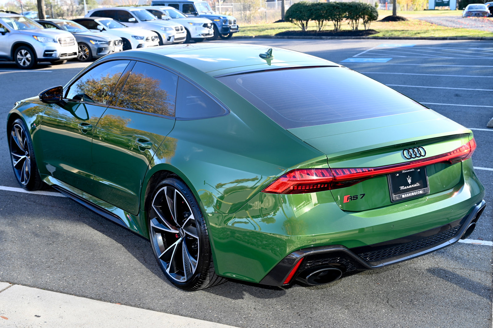 Market Find: 2021 Audi exclusive Sonoma Green Metallic RS 7