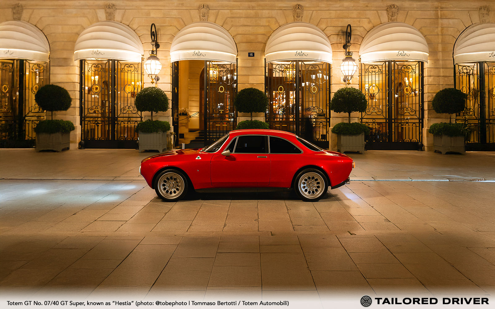 Red Totem GT Super Spotted in the Streets of Paris