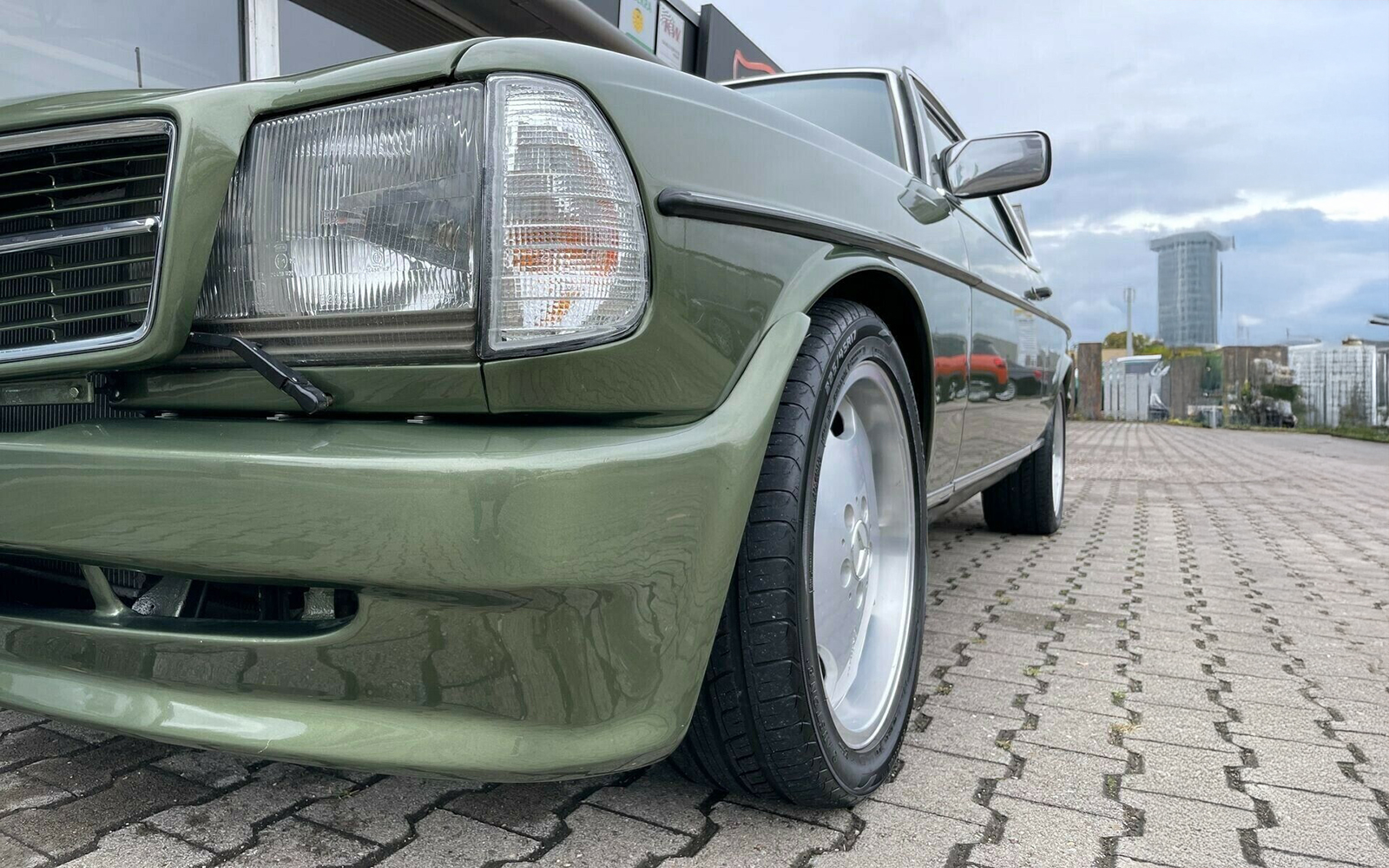 EU Market Find: Cypress Green Mercedes 280 CE Coupe with Period Lorinser and Zender Upgrades