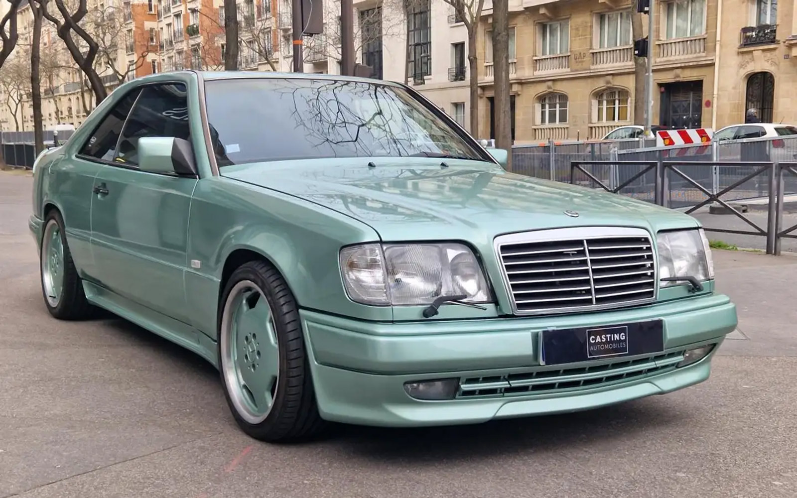 EU Market Find: Parisian 1992 Mercedes 300 3.4 AMG in Crystal Green