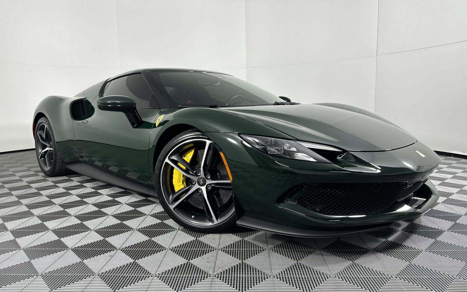 Market Find: Ferrari 296 GTB in Verde British Dual 690