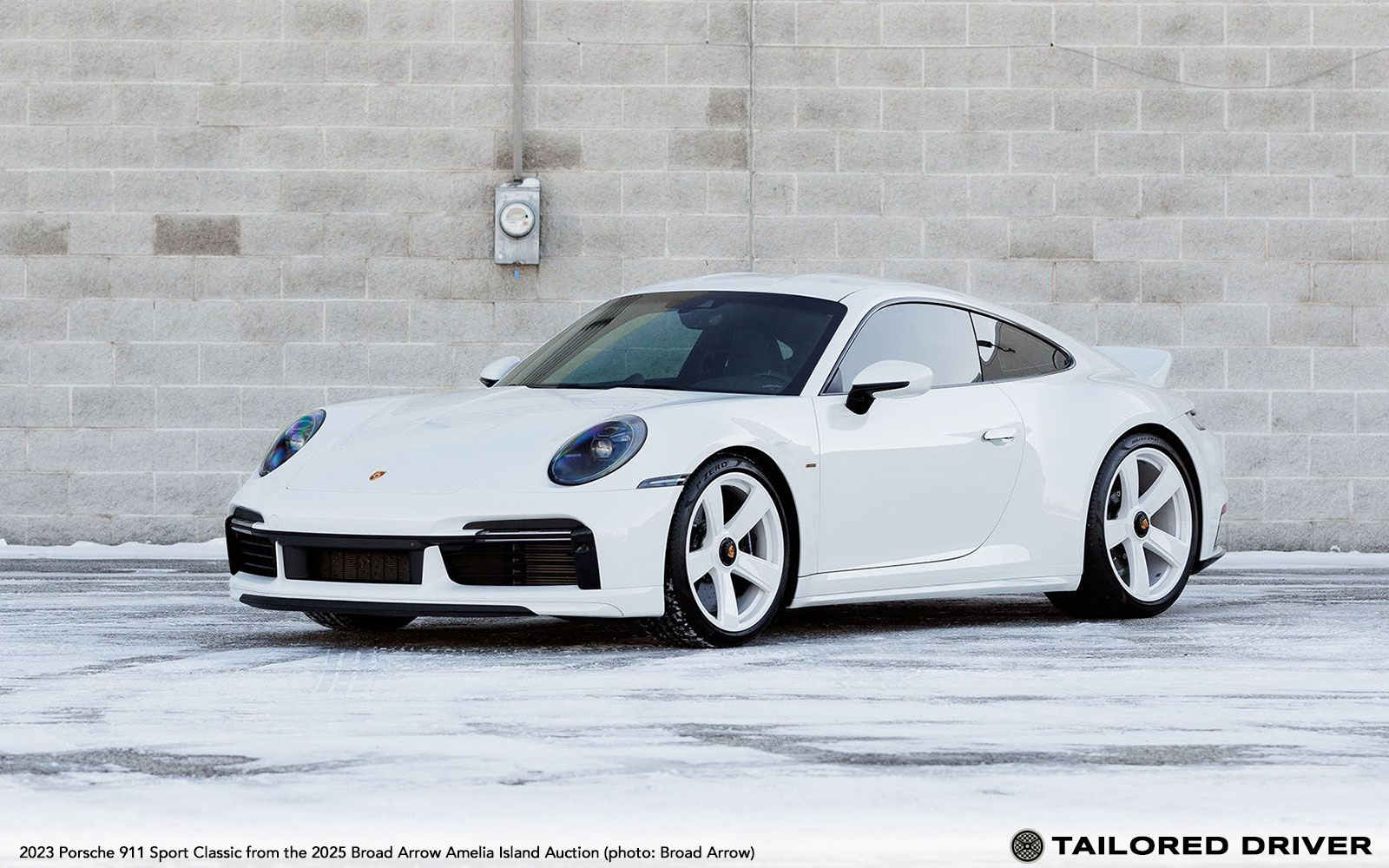 Market Find: 2023 Sonderwunsch Porsche 911 Sport Classic Set Broad Arrow Amelia Island Sale