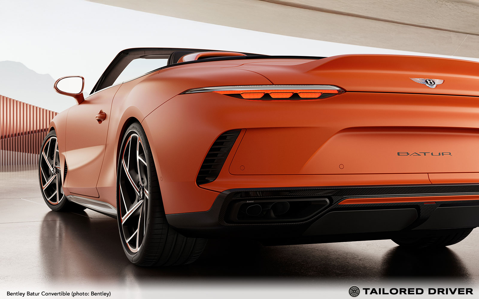 The Batur Convertible – Coachbuilt by Mulliner