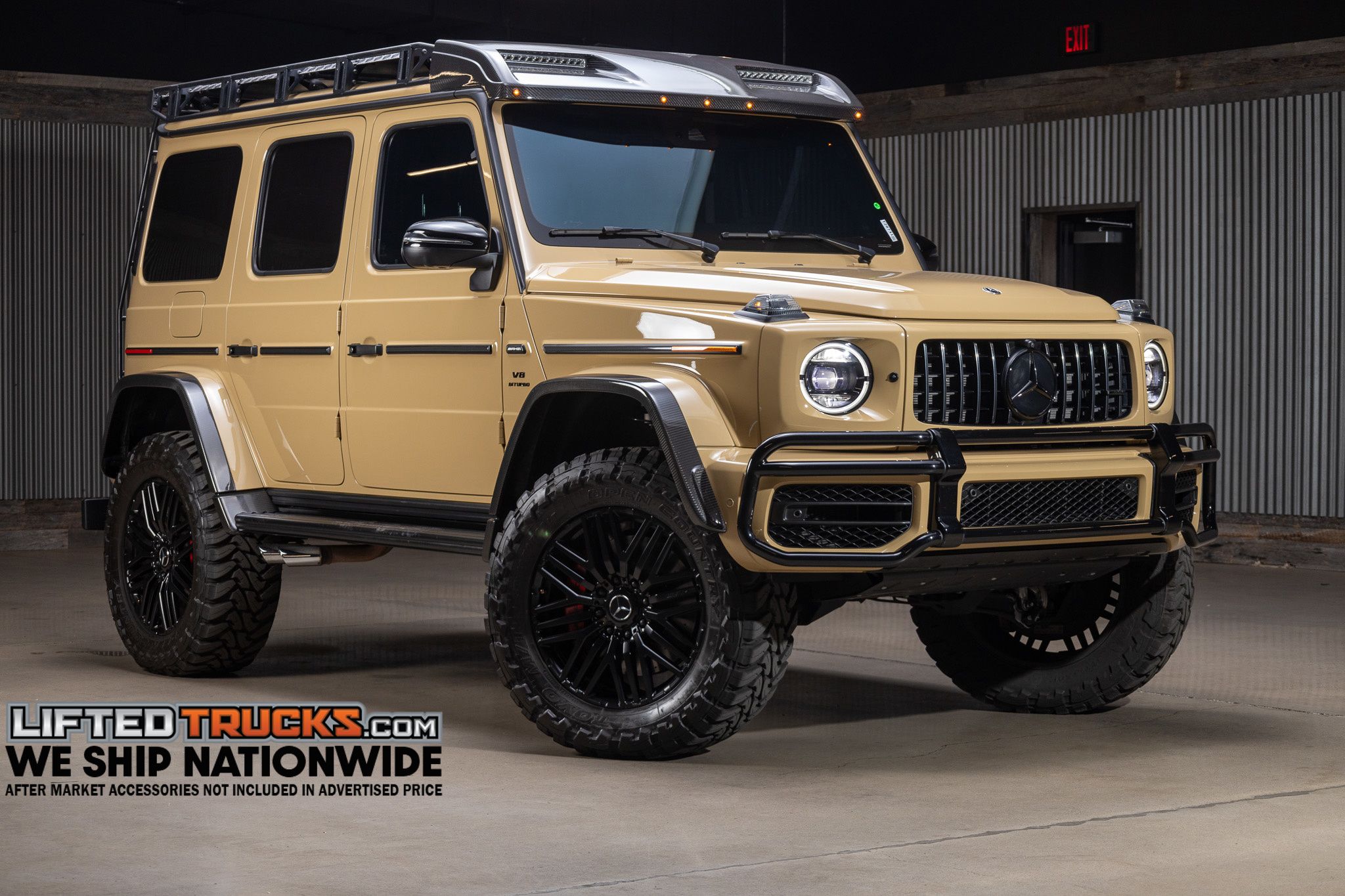 Market Find: 2023 Mercedes-Benz Manufaktur Desert Sand G63 4×4 Squared