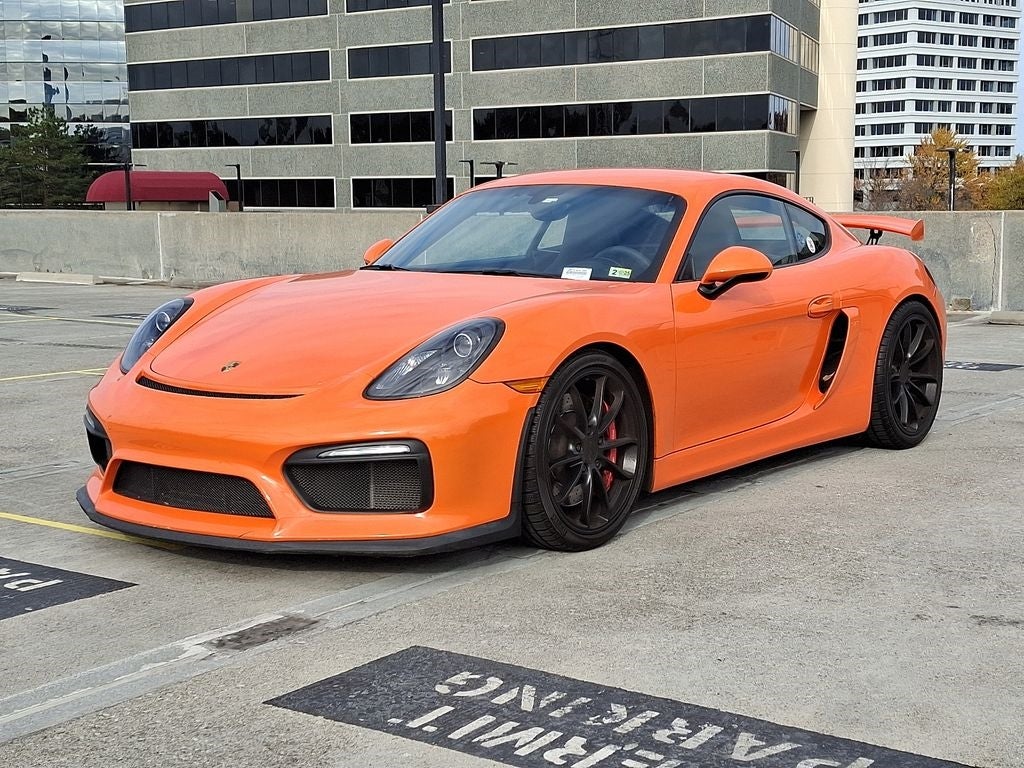 Market Find: 2016 Porsche Paint to Sample Gulf Orange Cayman GT4