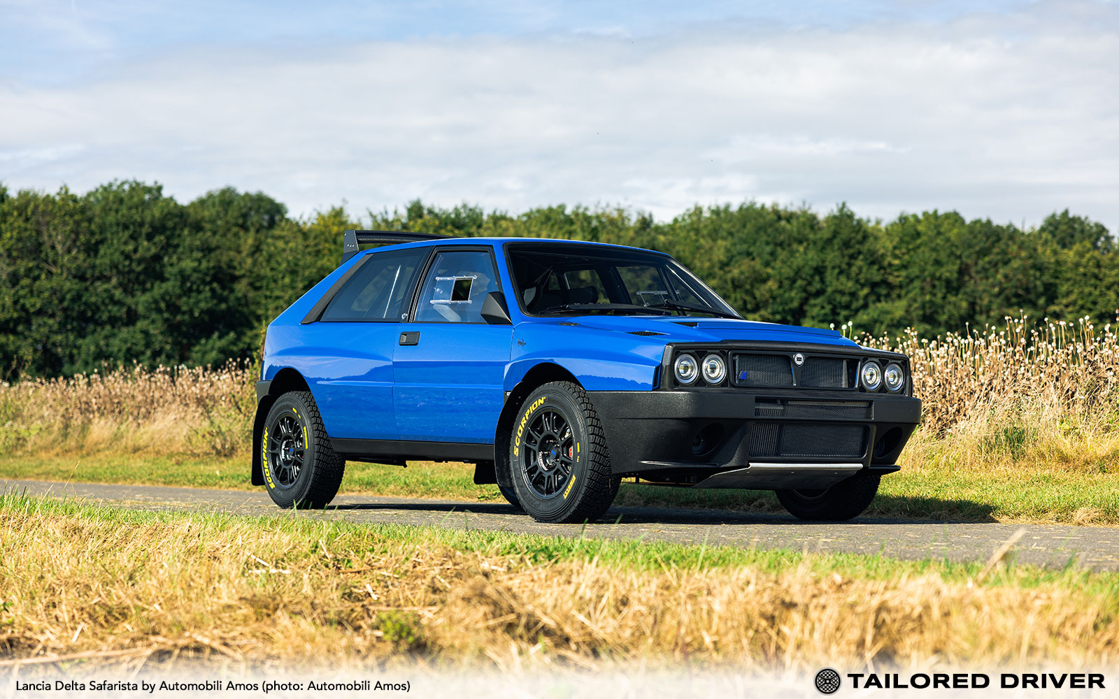 The Lancia Delta Safarista by Automobili Amos