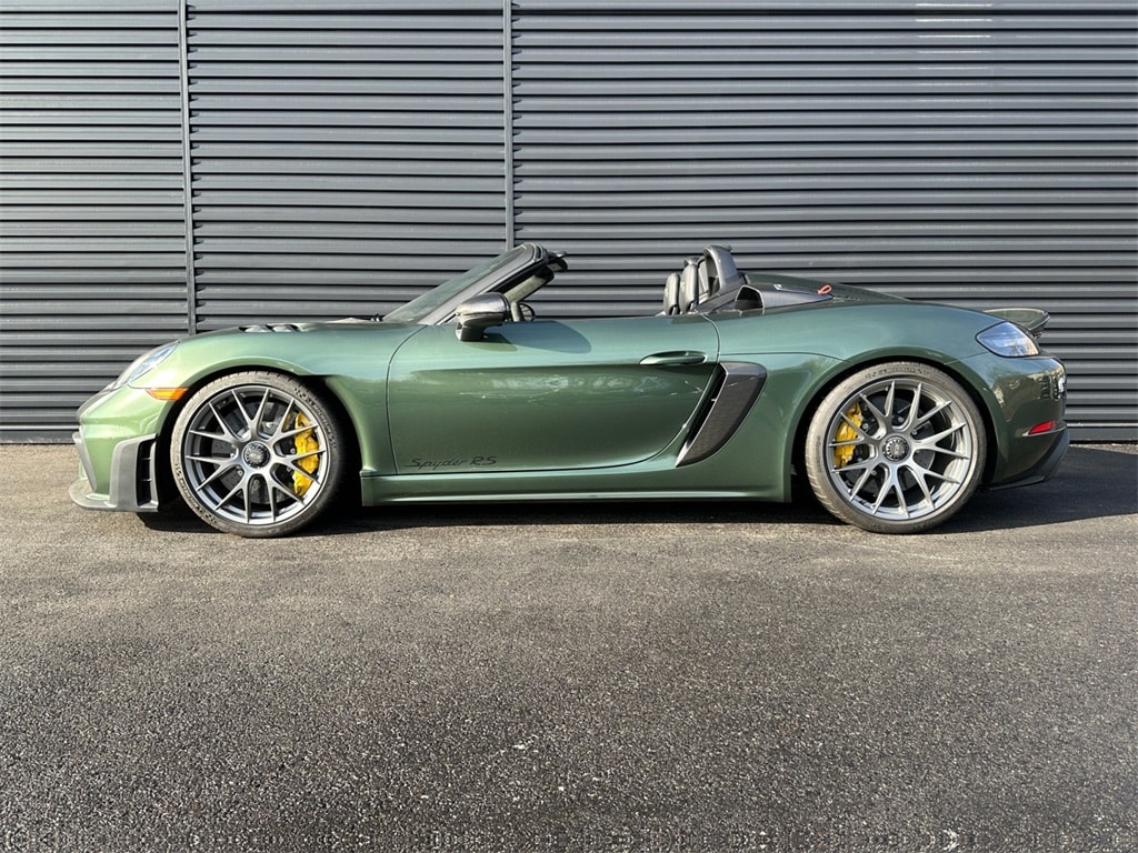 Market Find: 2024 Porsche Paint to Sample Oak Green Metallic 718 Spyder RS