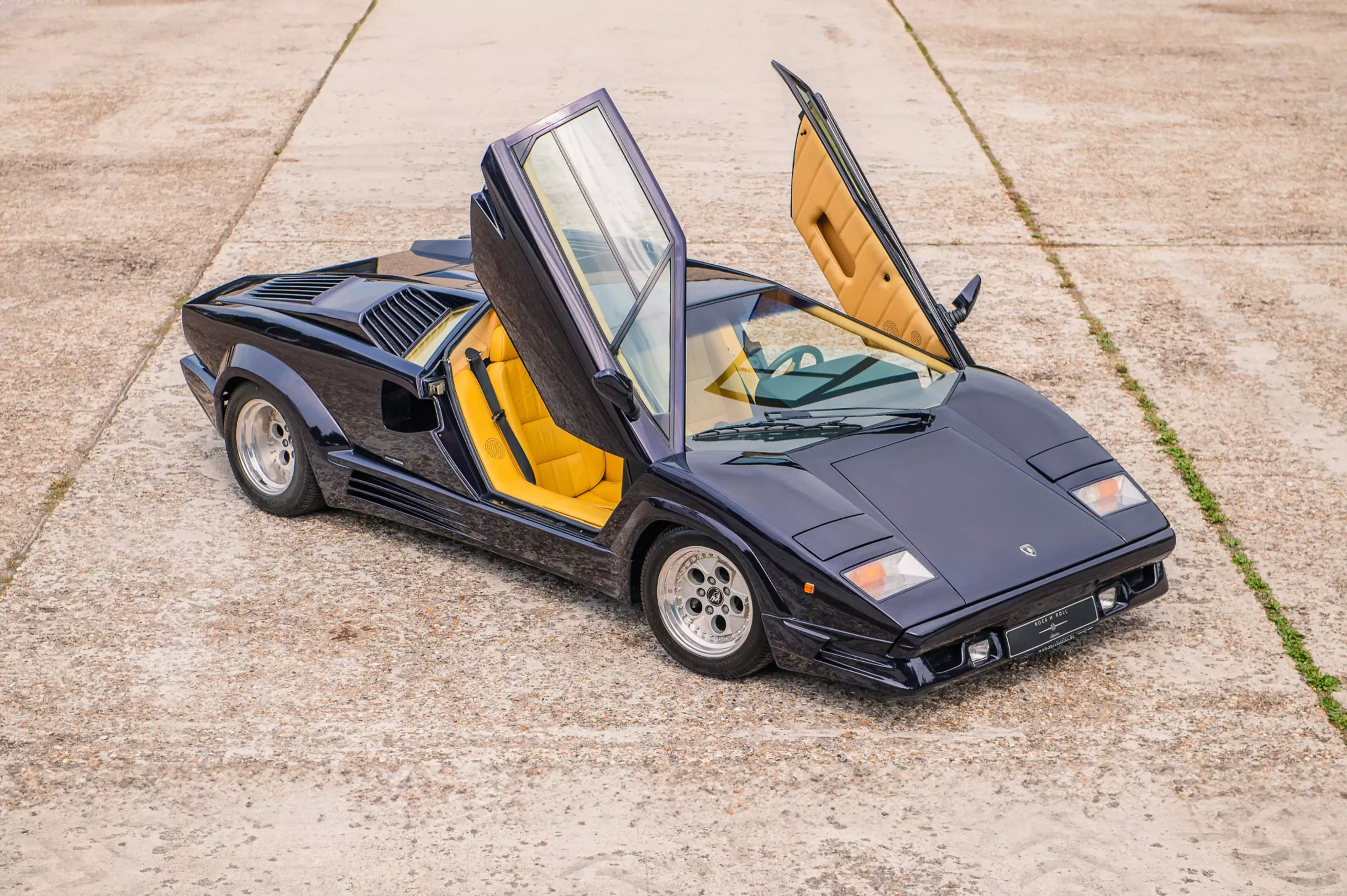 EU Market Find: Last Customer Delivered Countach in Mystery Purple