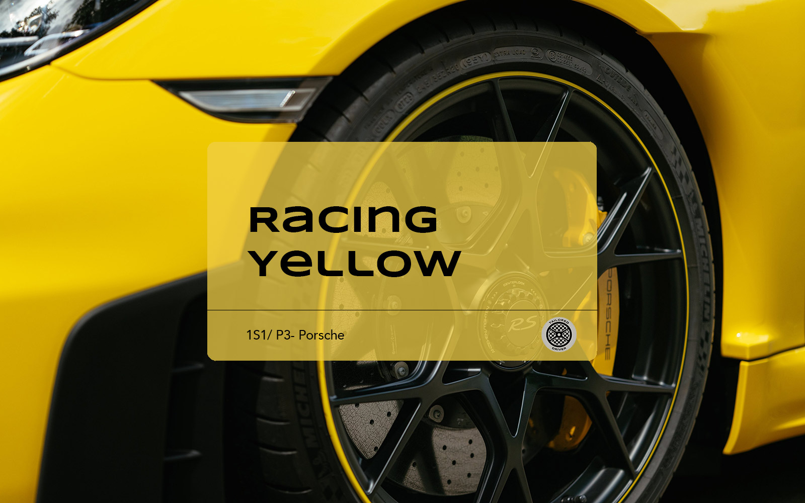 Color Focus: Porsche Racing Yellow – 1S1, P3