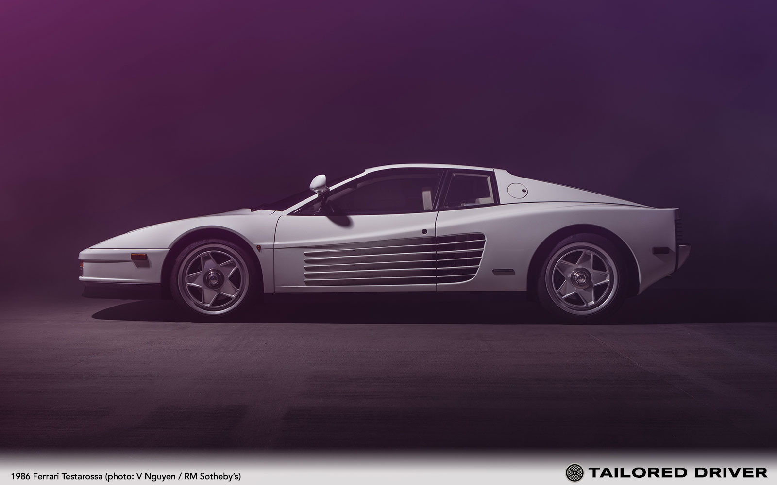 Market Find: 1986 White on White Ferrari Testarossa