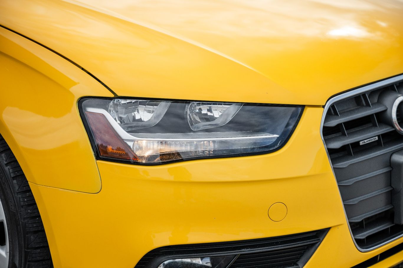 Market Find: 2014 Audi exclusive A4 quattro in Imola Yellow