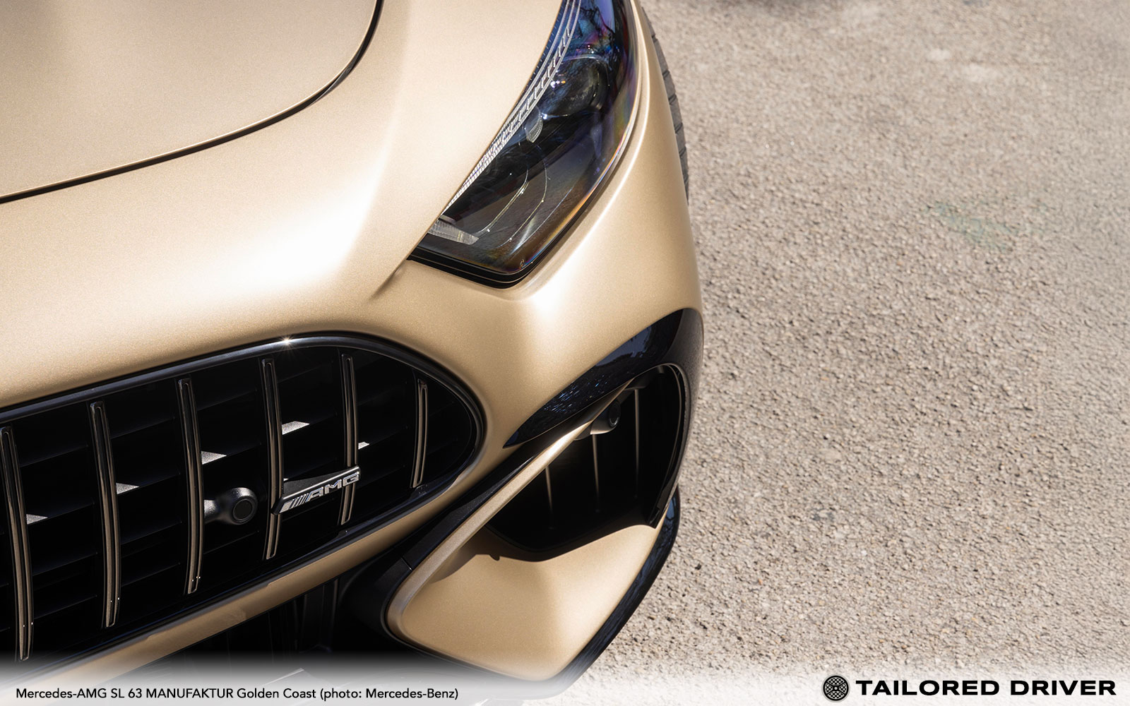 U.S. Debut for Mercedes-AMG SL 63 MANUFAKTUR Golden Coast