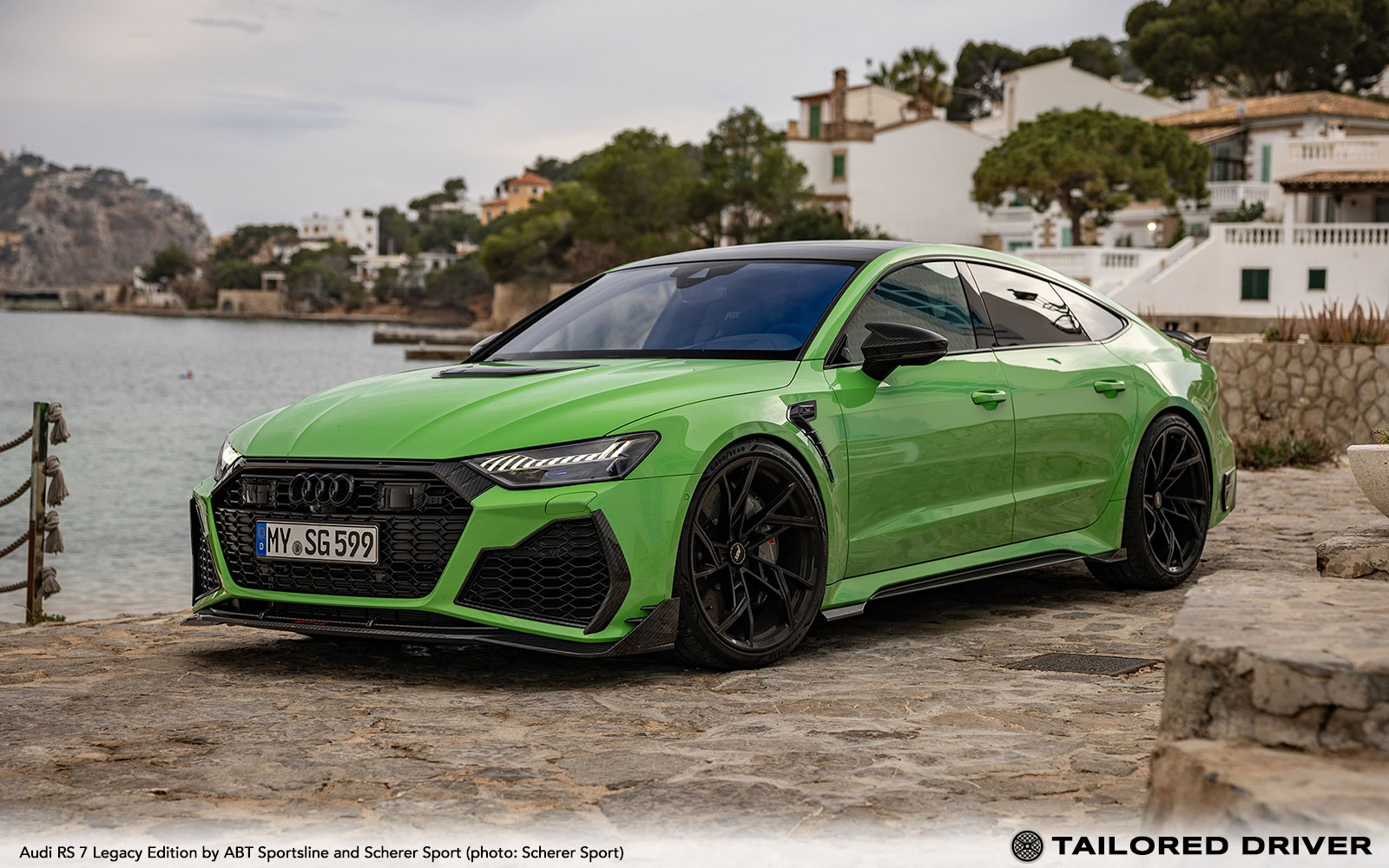 Scherer Sport Shares ABT Sportsline RS 7 Legacy Edition in Audi exclusive Kyalami Green