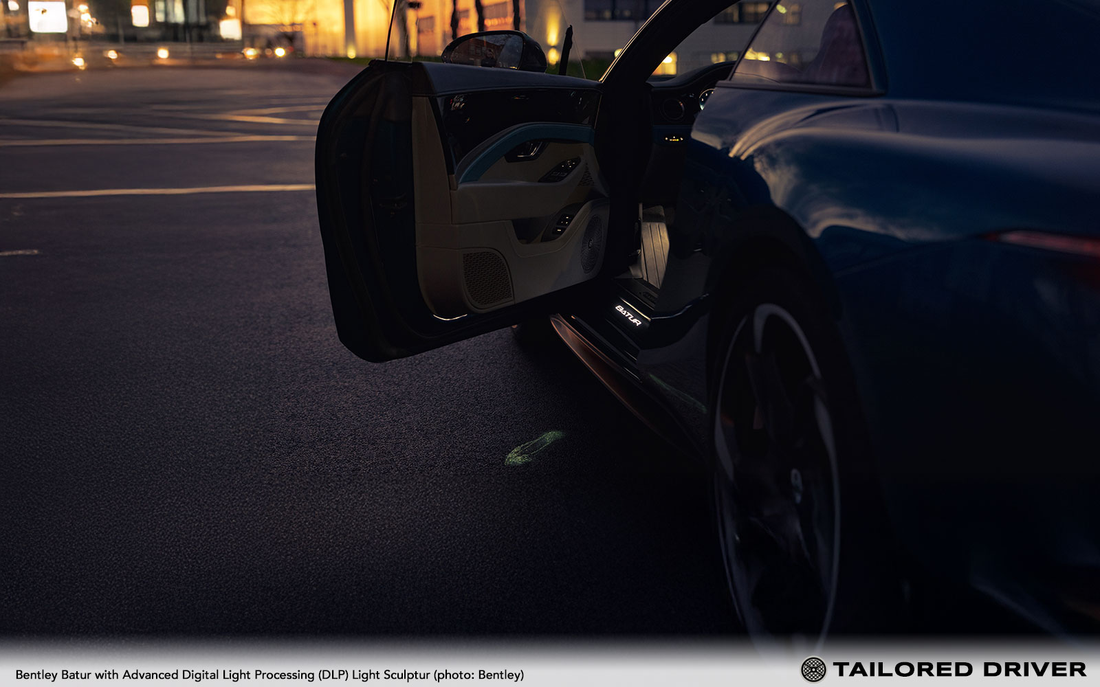 Bentley Batur Introduces Light Sculpture – First Step in Digital Personalisation