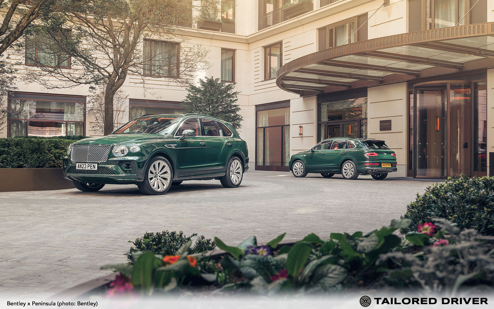 Bespoke Bentley Bentayga Hybrids for The Peninsula London