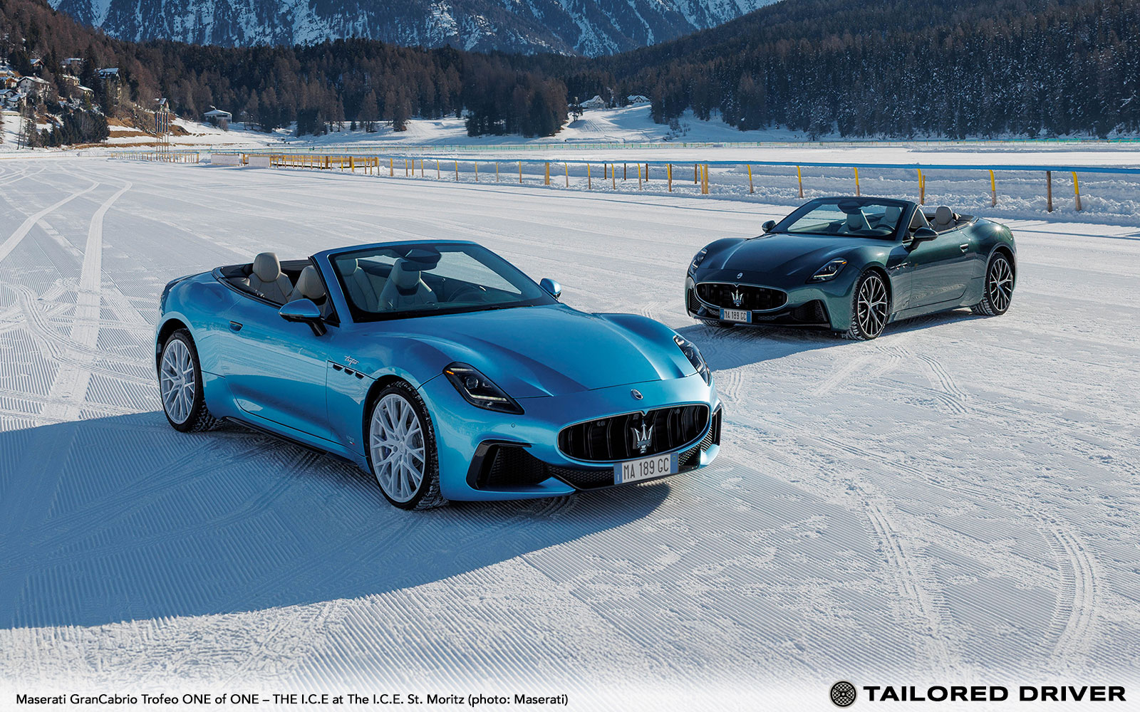 Maserati Completes GranCabrio Range at The I.C.E. St. Moritz