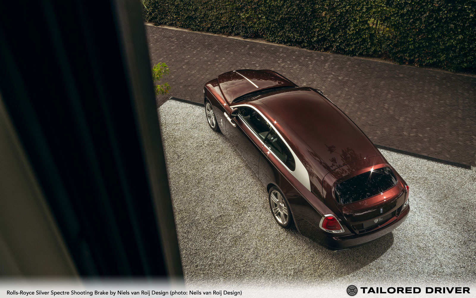 Dario Franchitti Aquires 1-of-1 Rolls-Royce Silver Spectre Shooting Brake by Niels van Roij Design