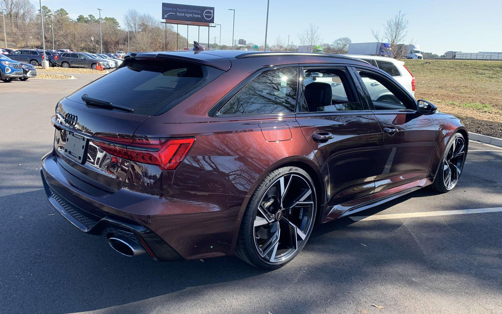 Market Find: 2022 Audi exclusive Shiraz Red RS 6 Avant