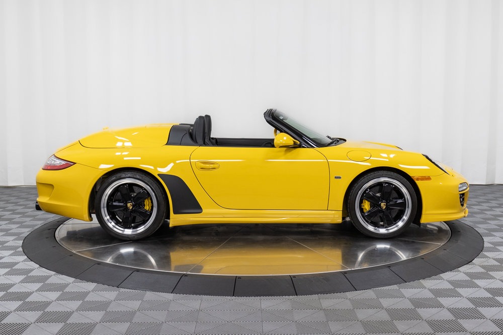 Market Find: 2011 Porsche Paint to Sample Speed Yellow 911 Speedster