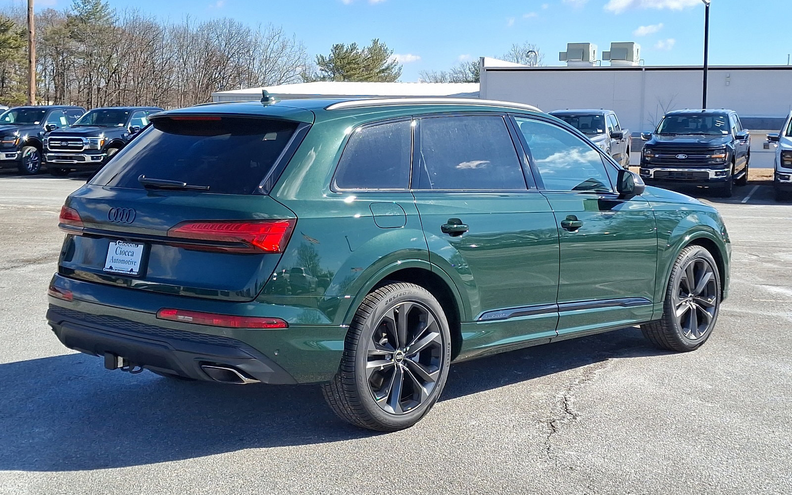 Market Find: New 2025 Audi exclusive Q7 in Goodwood Green at Audi Flemington