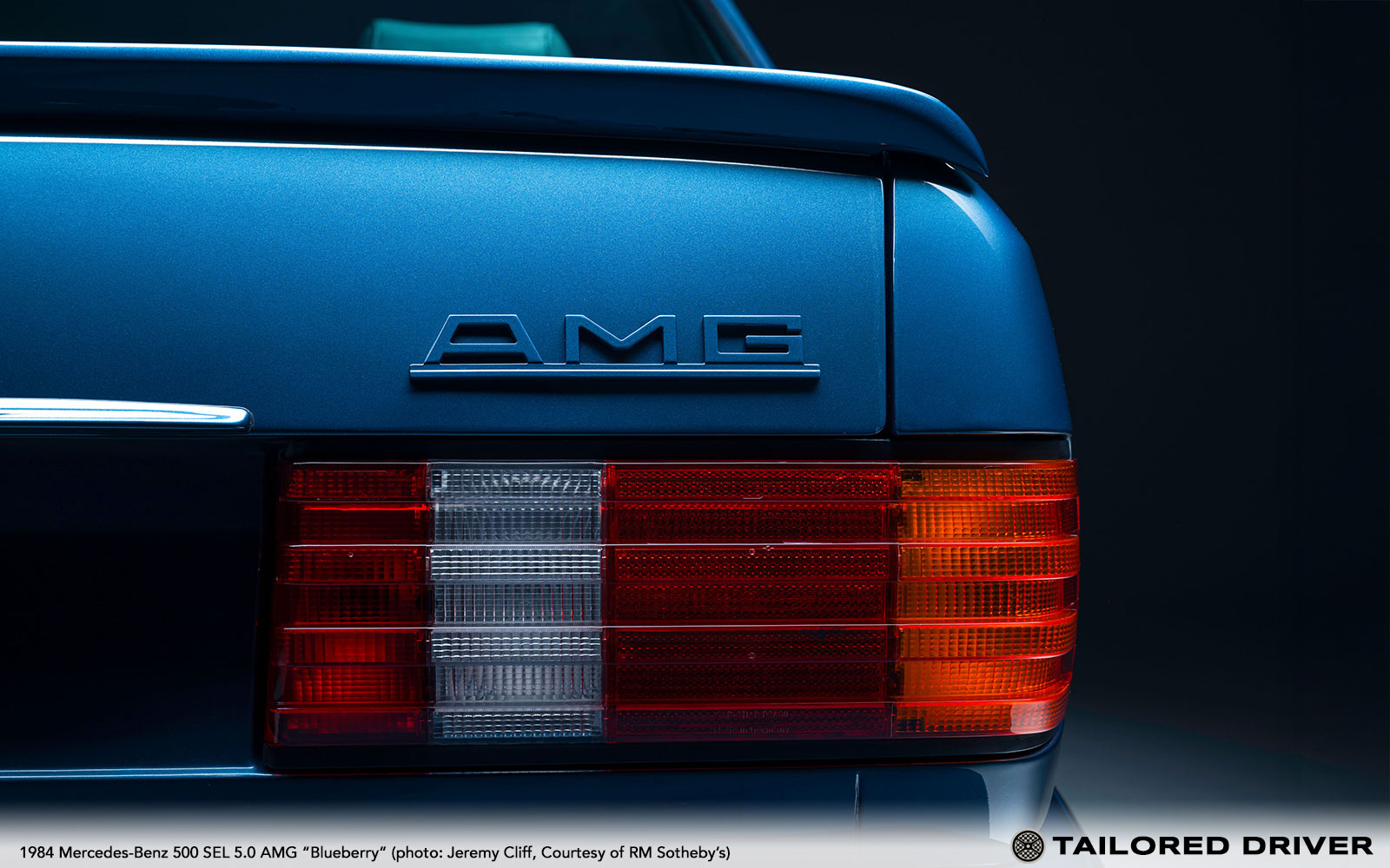 Former AMG North America Founder’s Personal ’84 500 SEL AMG in Sealed Bid from RM Sotheby’s