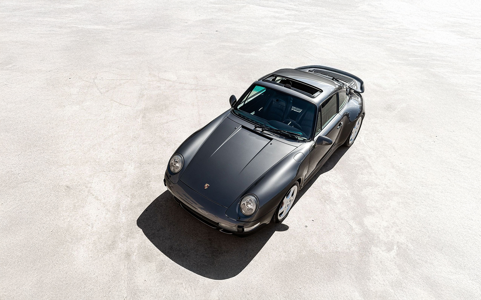 Market Find: 1997 Porsche 911 (993) Turbo in Slate Grey Selling with Broad Arrow at The Amelia