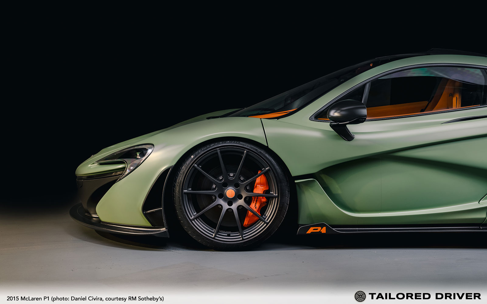 Market Find: RM Sealed Bid Drop McLaren P1 with Matte Finish