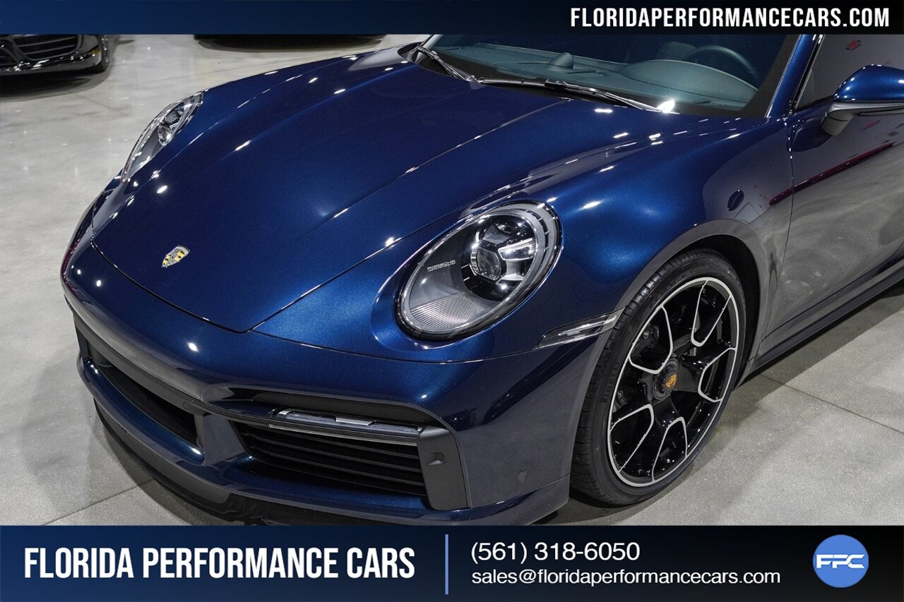 Market Find: Porsche Paint to Sample Ocean Blue Metallic 911 Turbo S