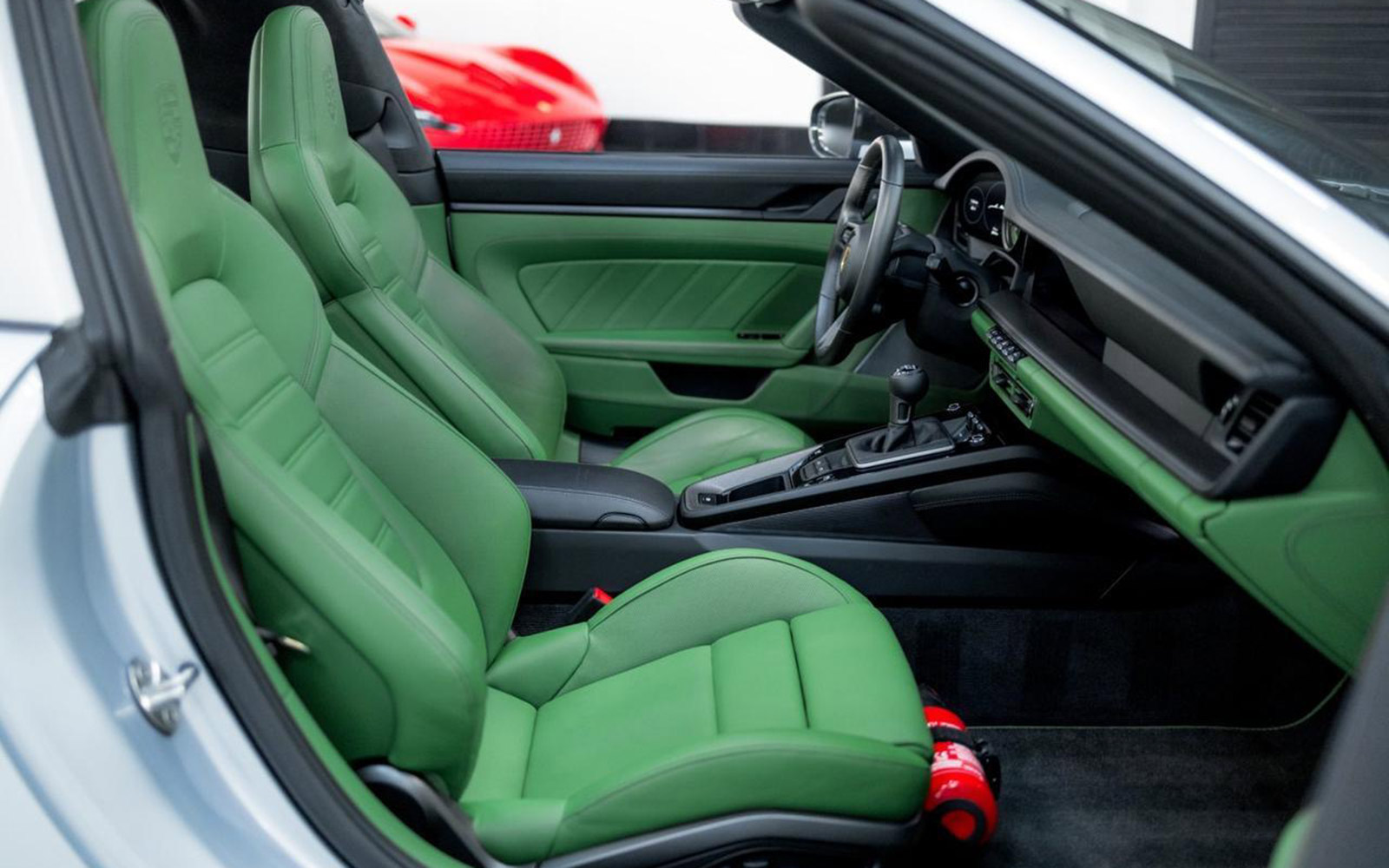 Market Find: PTS Polar Silver on Green Porsche 911 Targa 4 GTS Returns