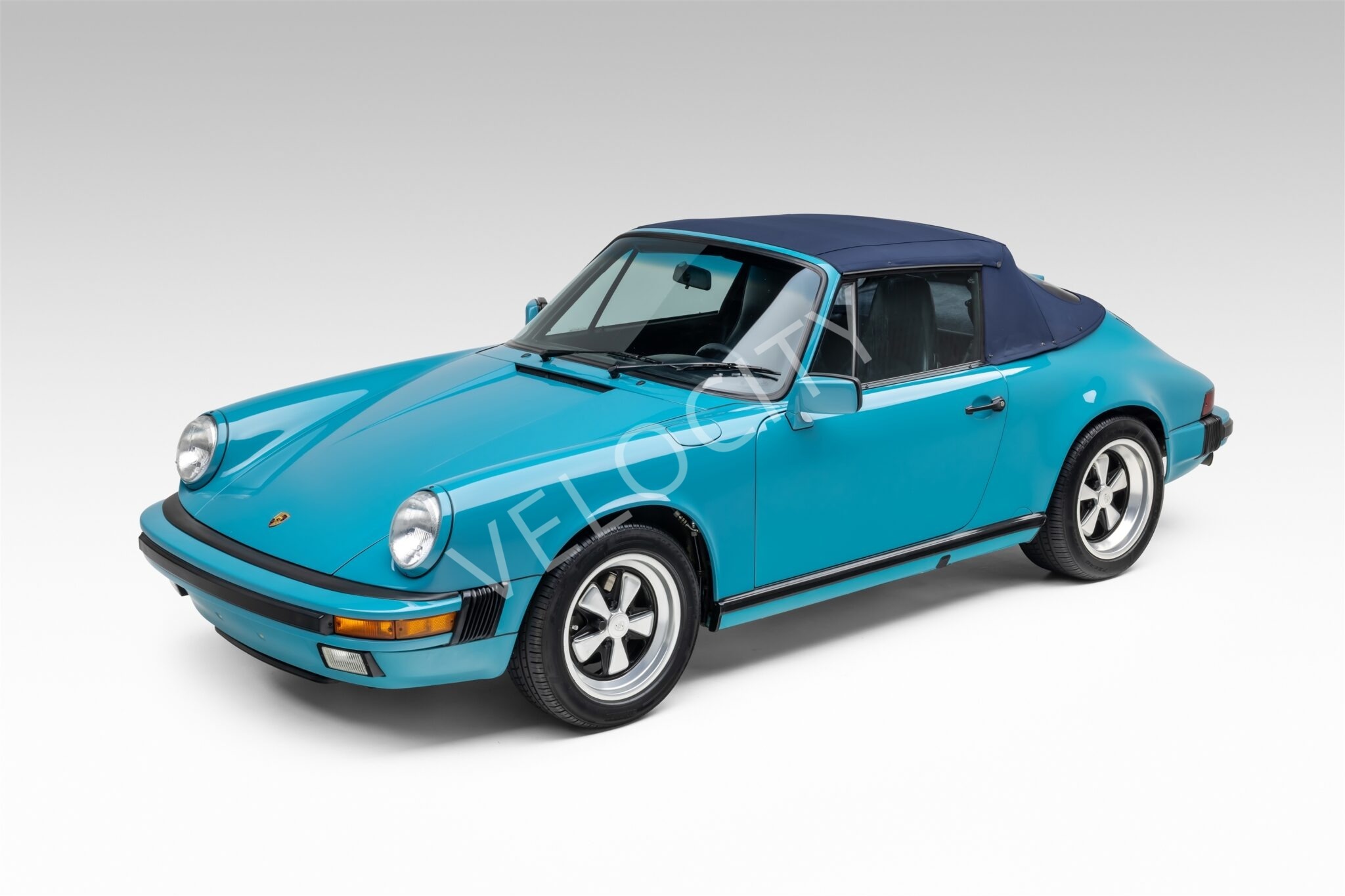 Market Find: Porsche Paint to Sample Turquoise 911 3.2 Cabriolet