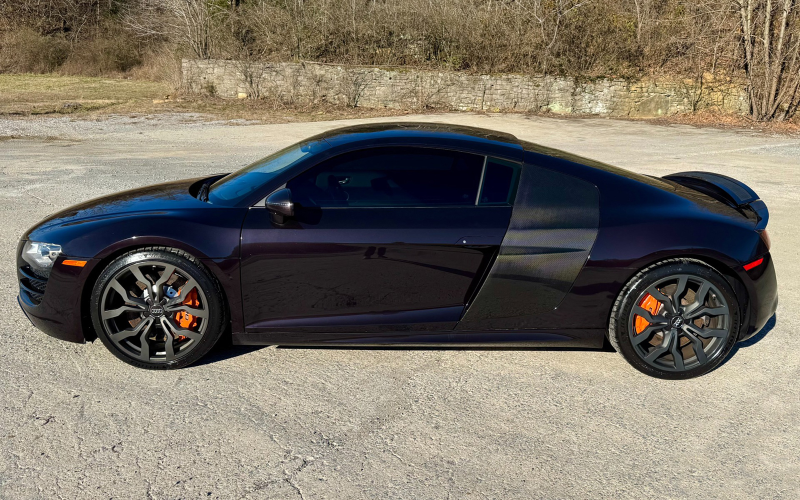 Market Find: Cherry Black Pearl Audi R8 V10 with Audi exclusive Interior