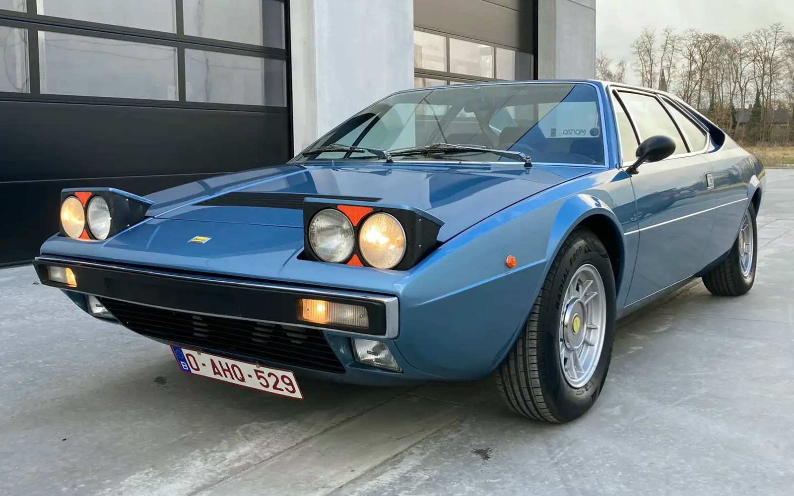 EU Market Find: 1975 Ferrari Dino 308 GT4 in Blu Azorro Metallizzato