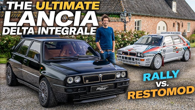 Henry Catchpole Drives the Remastered Lancia Delta Integrale Stradale and Rally for Hagerty