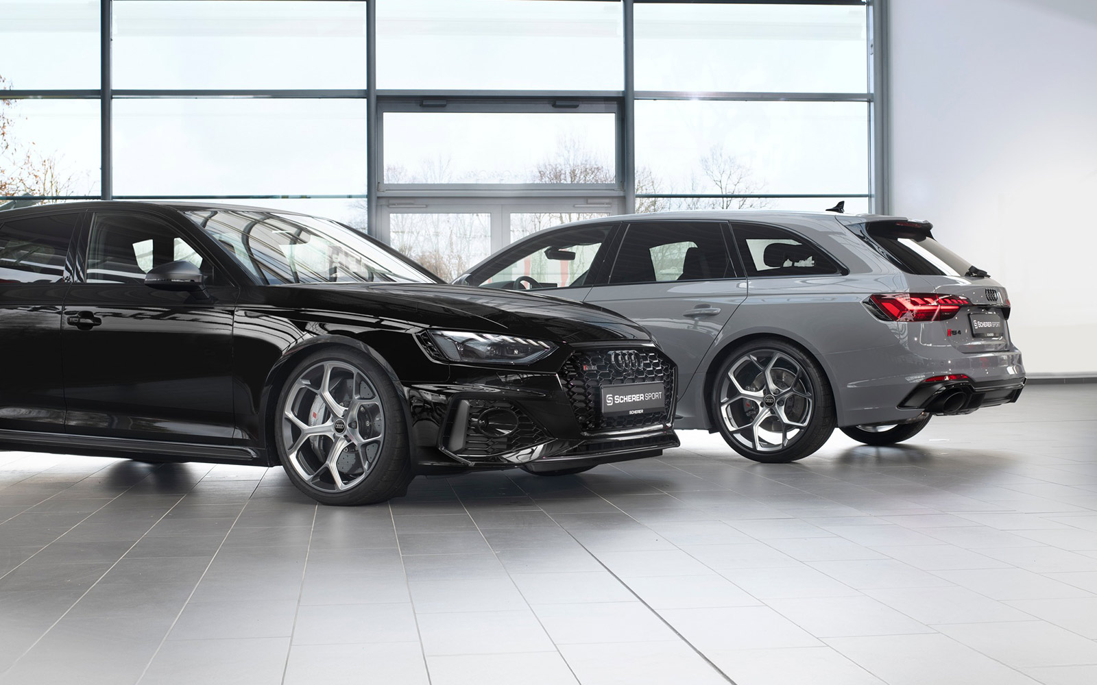 Real World Photos of Audi RS 4 edition 25 Years from Scherer Sport