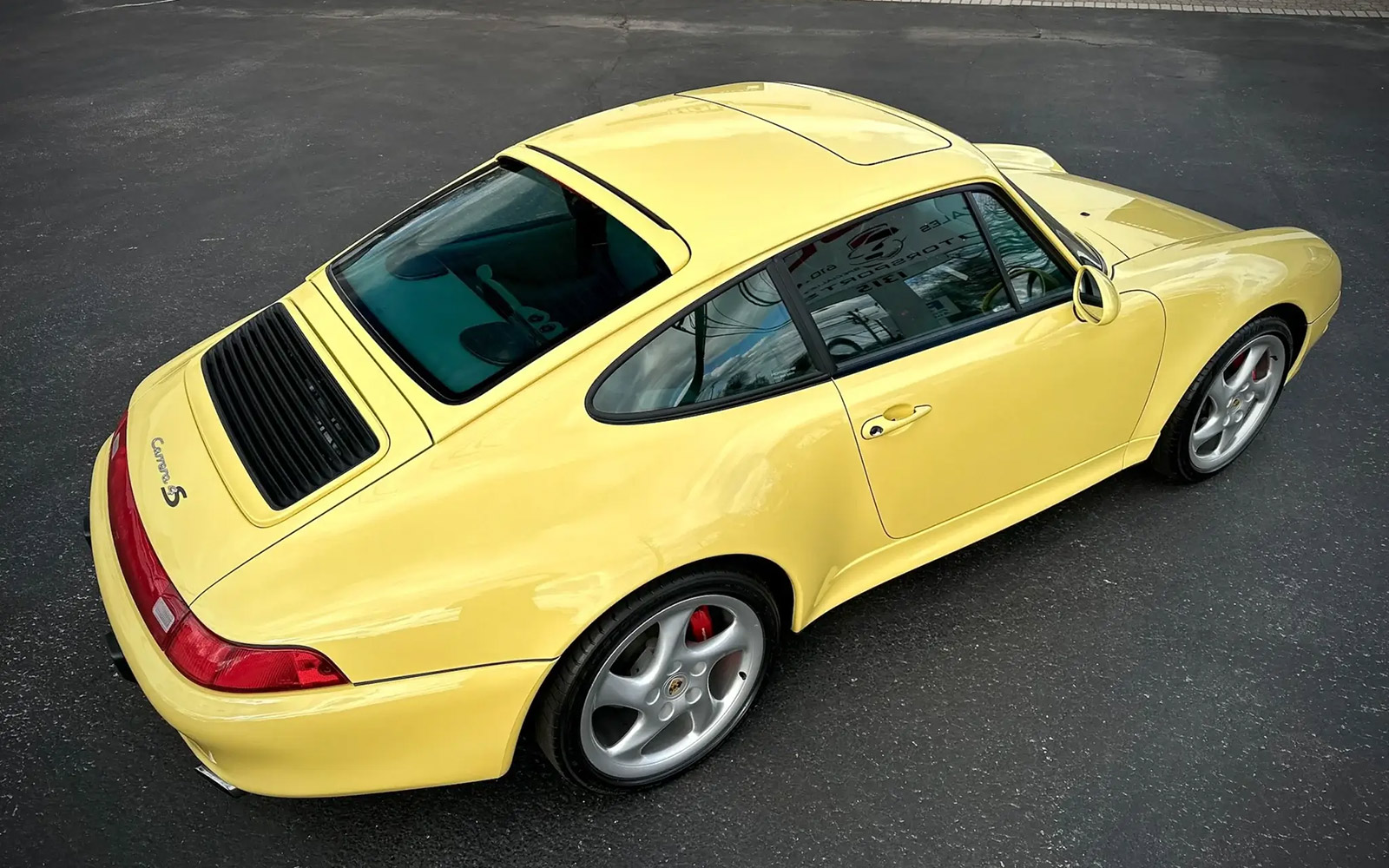 Market Find: Pastel Yellow on Green 1998 Porsche 911 Carrera 4S