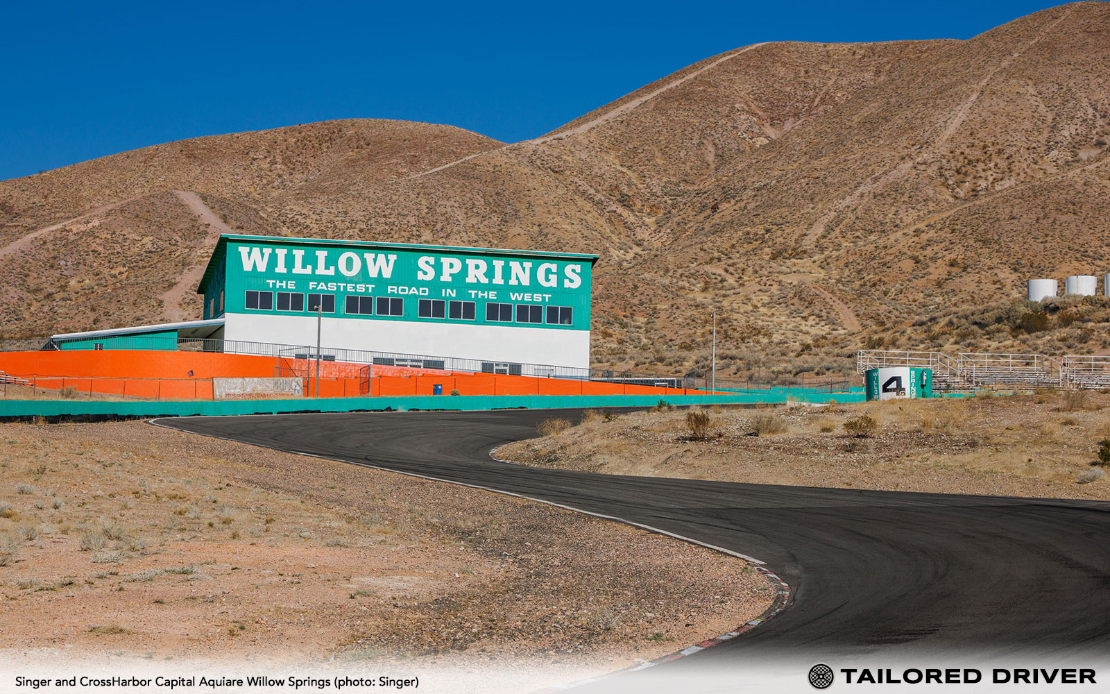 Singer Collaborates with CrossHarbor Capital to Purchase Willow Springs International Raceway